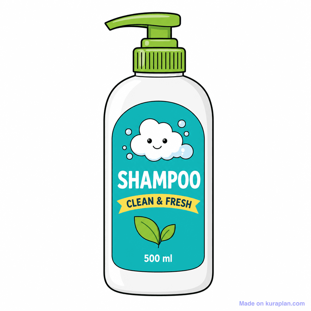 Bathroom Shampoo Bottle