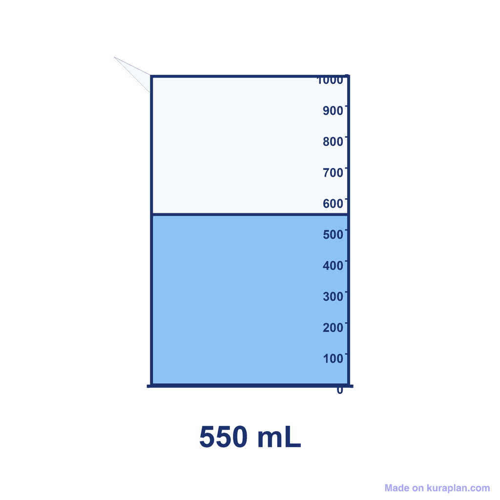 Beaker — 550 mL