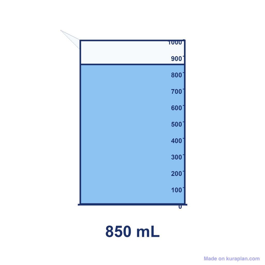 Beaker — 850 mL