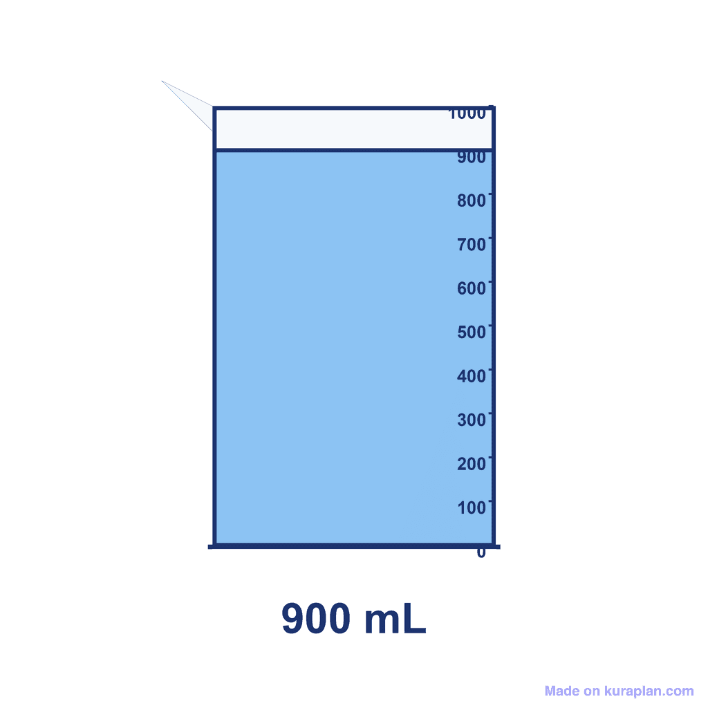 Beaker — 900 mL