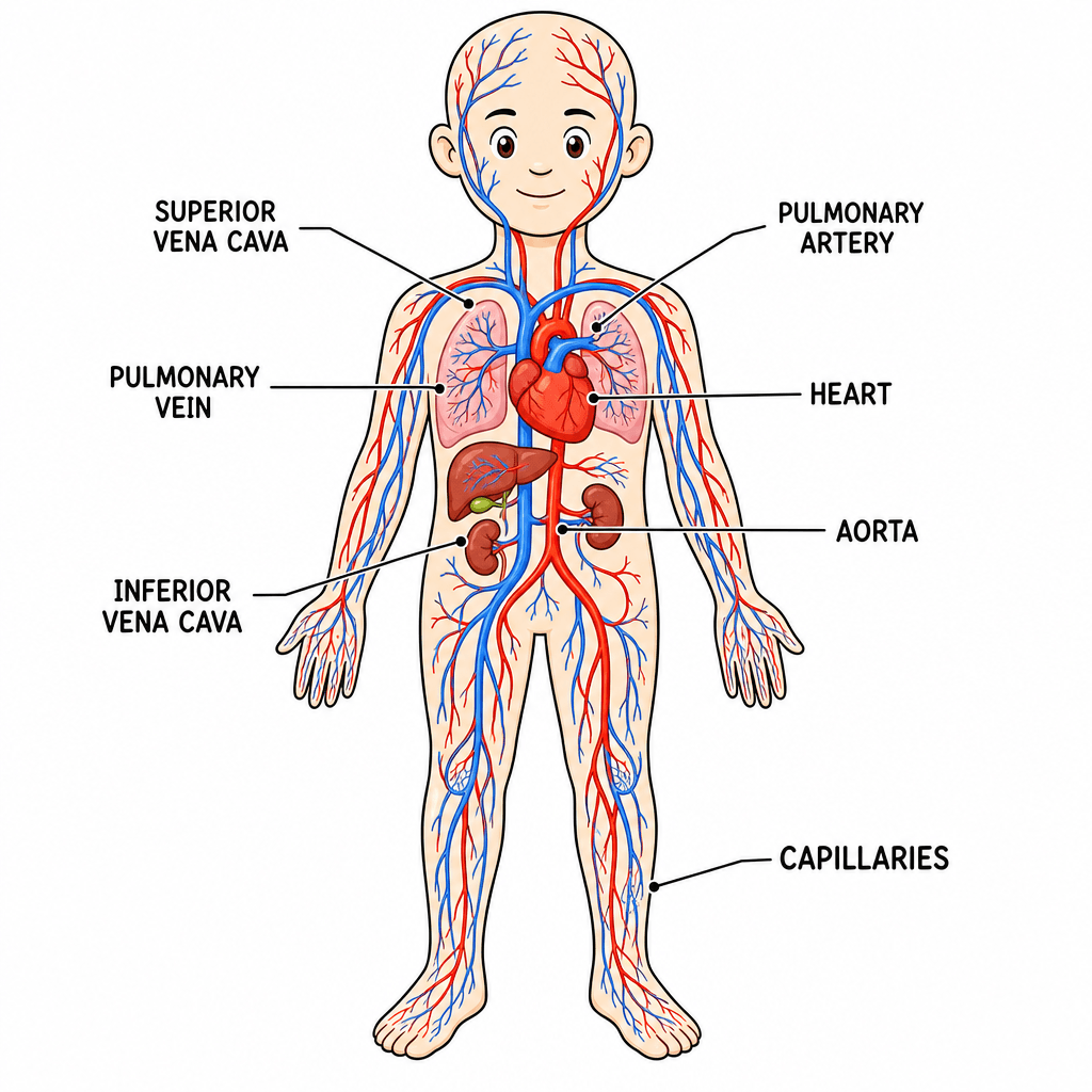 Circulatory System Diagram