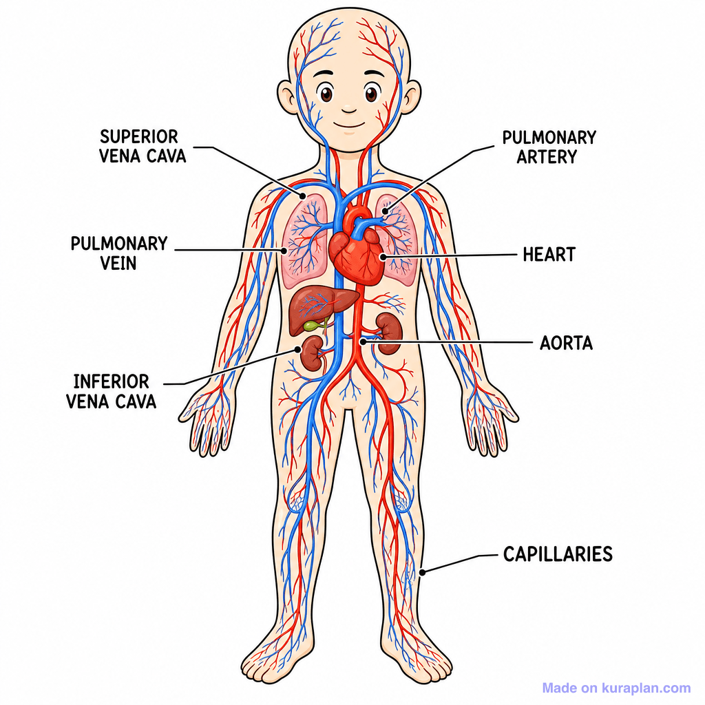 Circulatory System Diagram