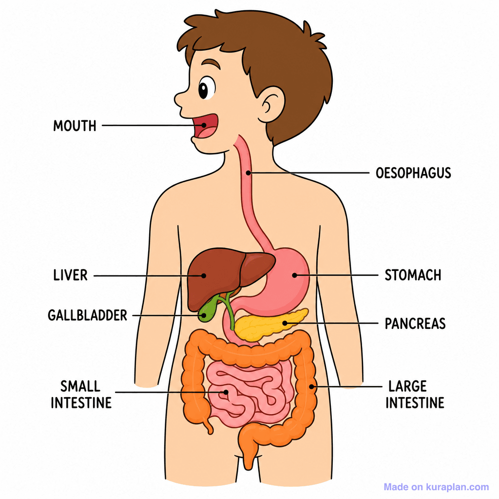 Digestive System Diagram