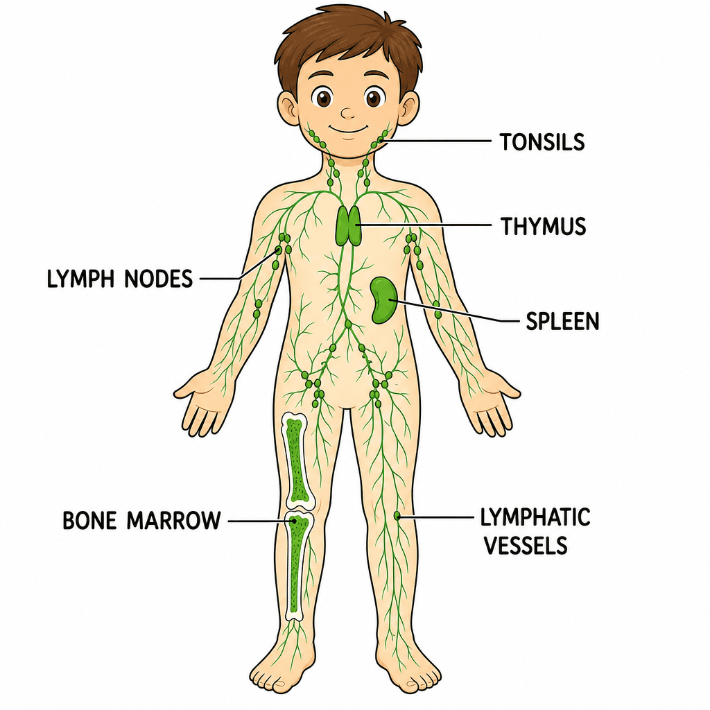 Immune & Lymphatic System Diagram