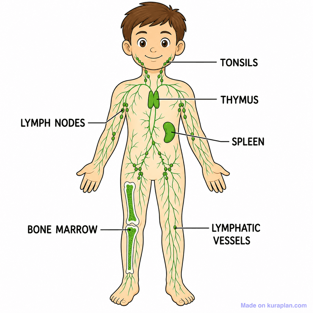 Immune & Lymphatic System Diagram