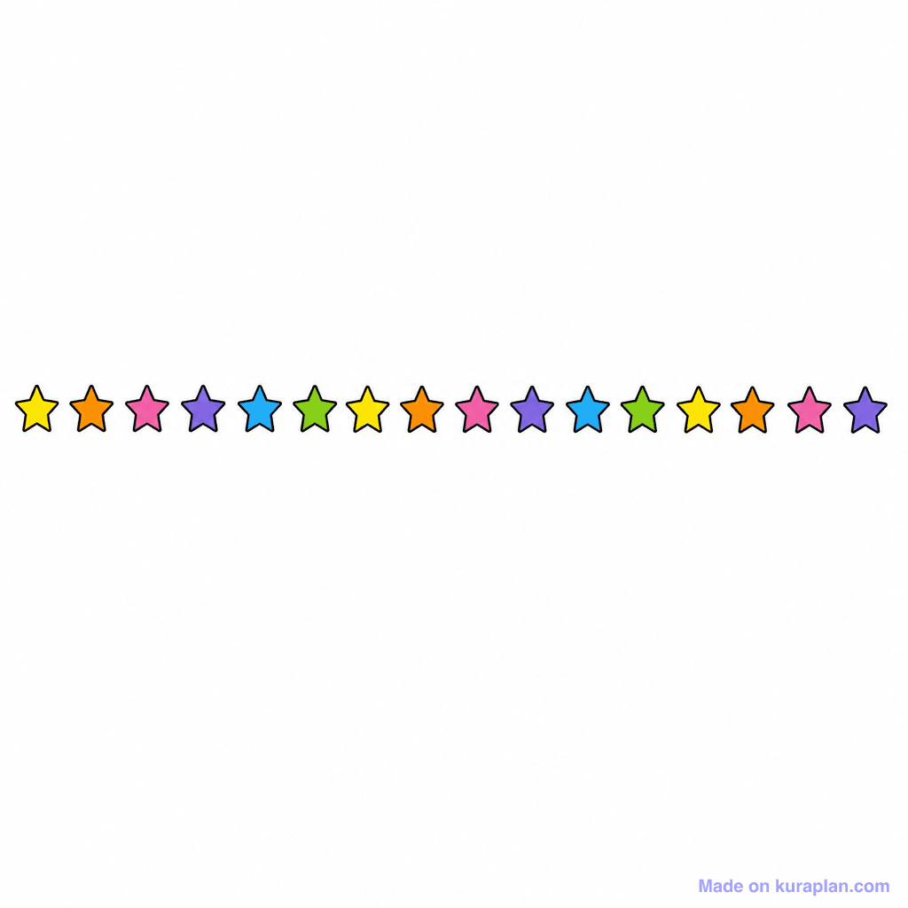 Border Stars Row