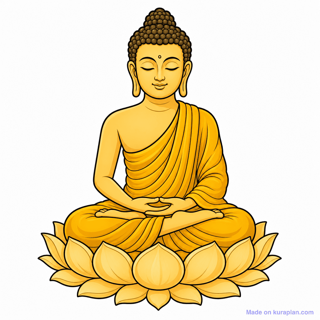 Buddhist Buddha Meditating