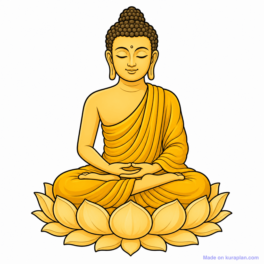 Buddhist Buddha Meditating
