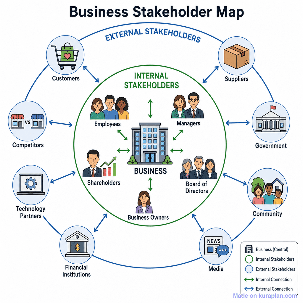 Business Stakeholder Map (detailed)