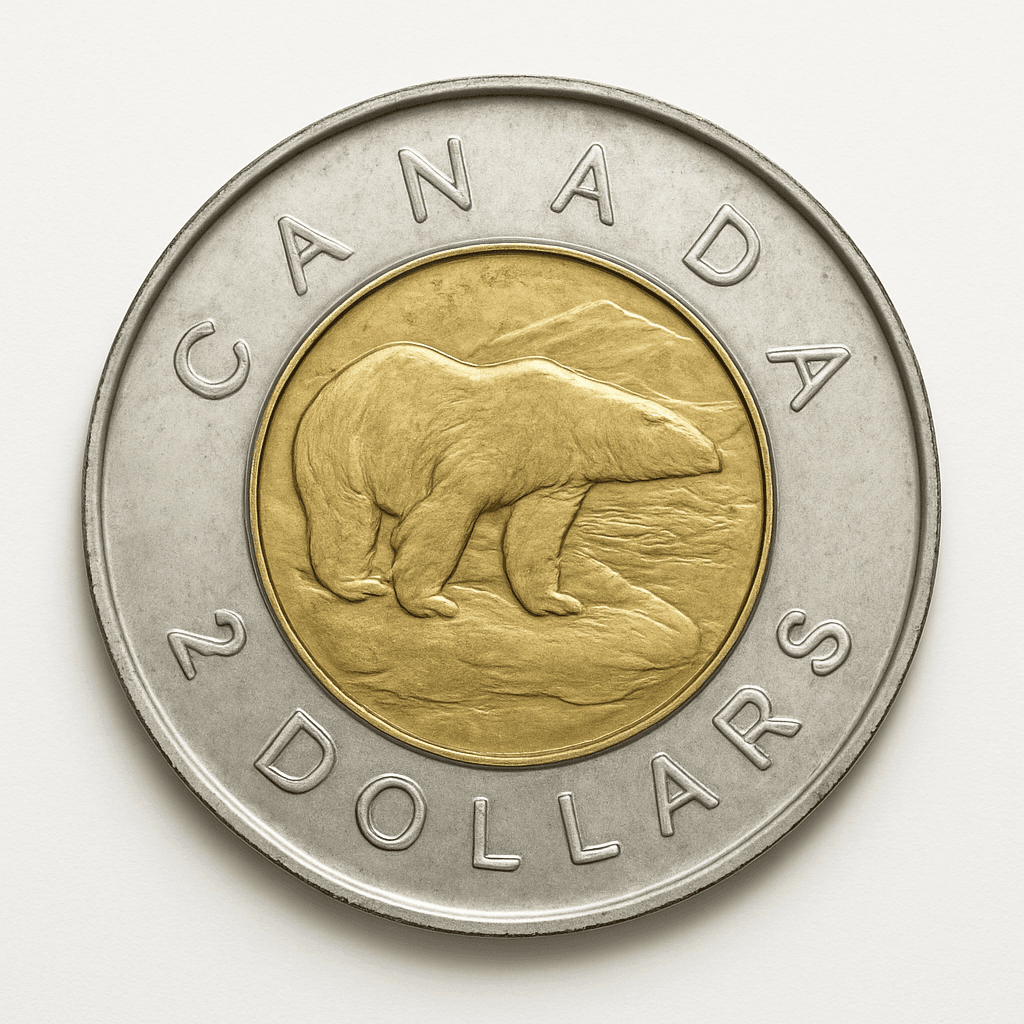 Canada $2 coin (toonie)