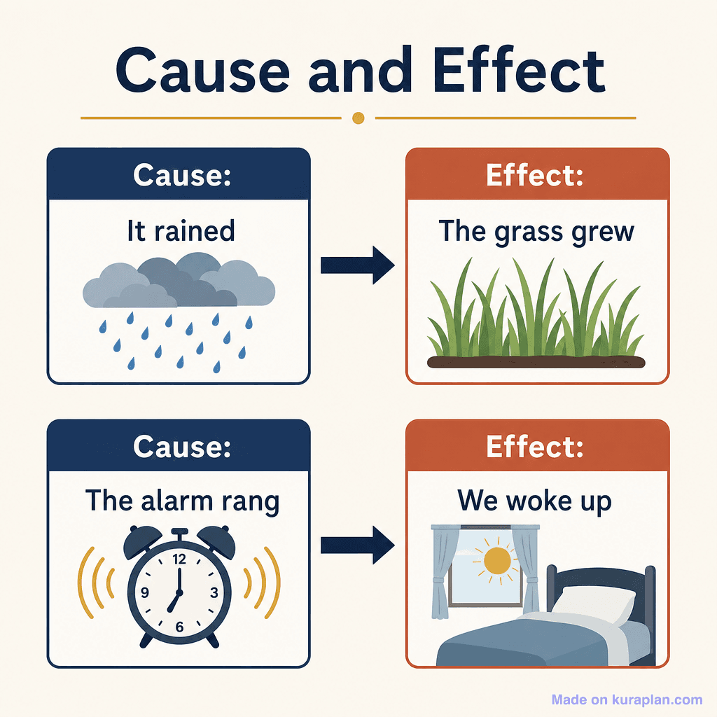Cause and effect diagram