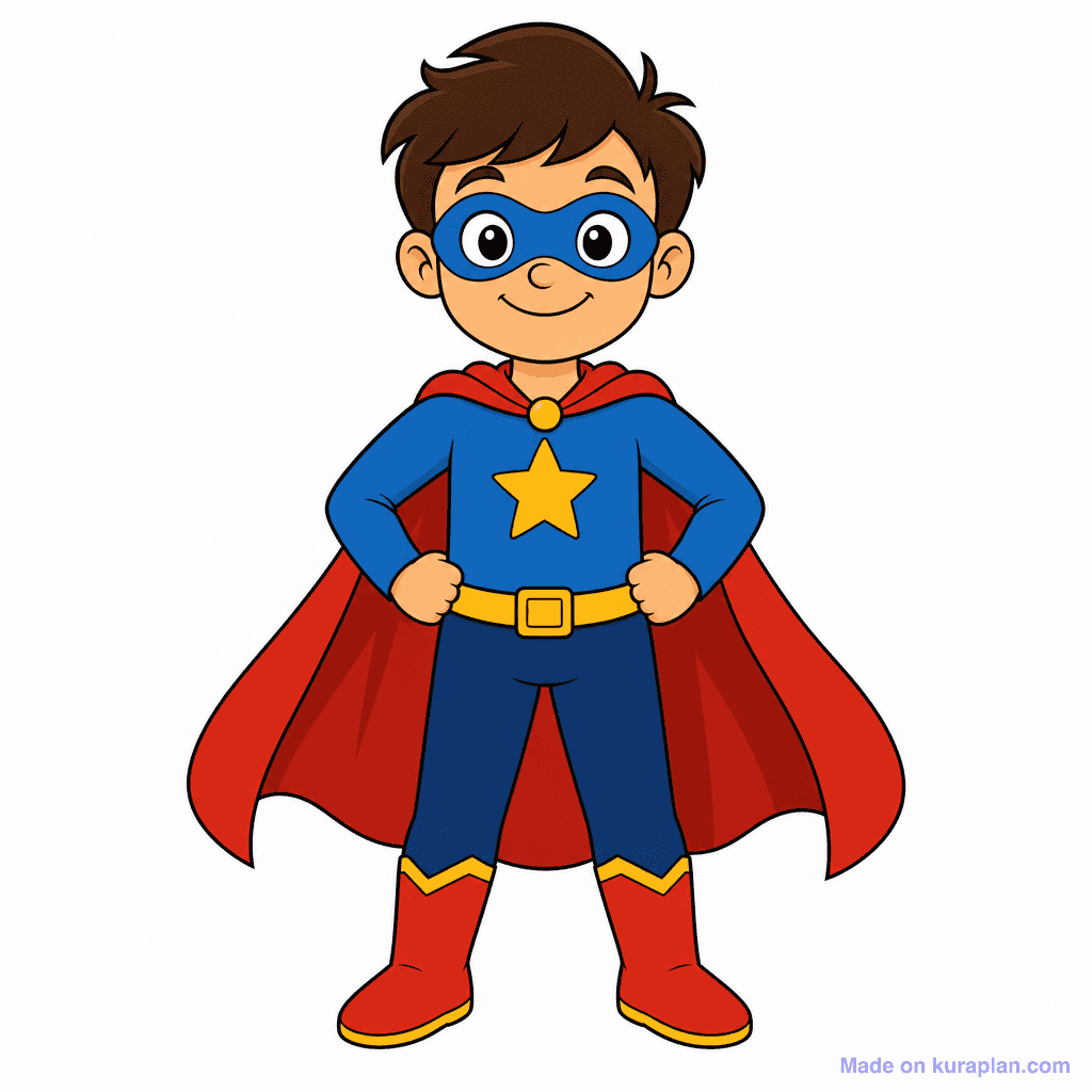 Char Superhero Kid