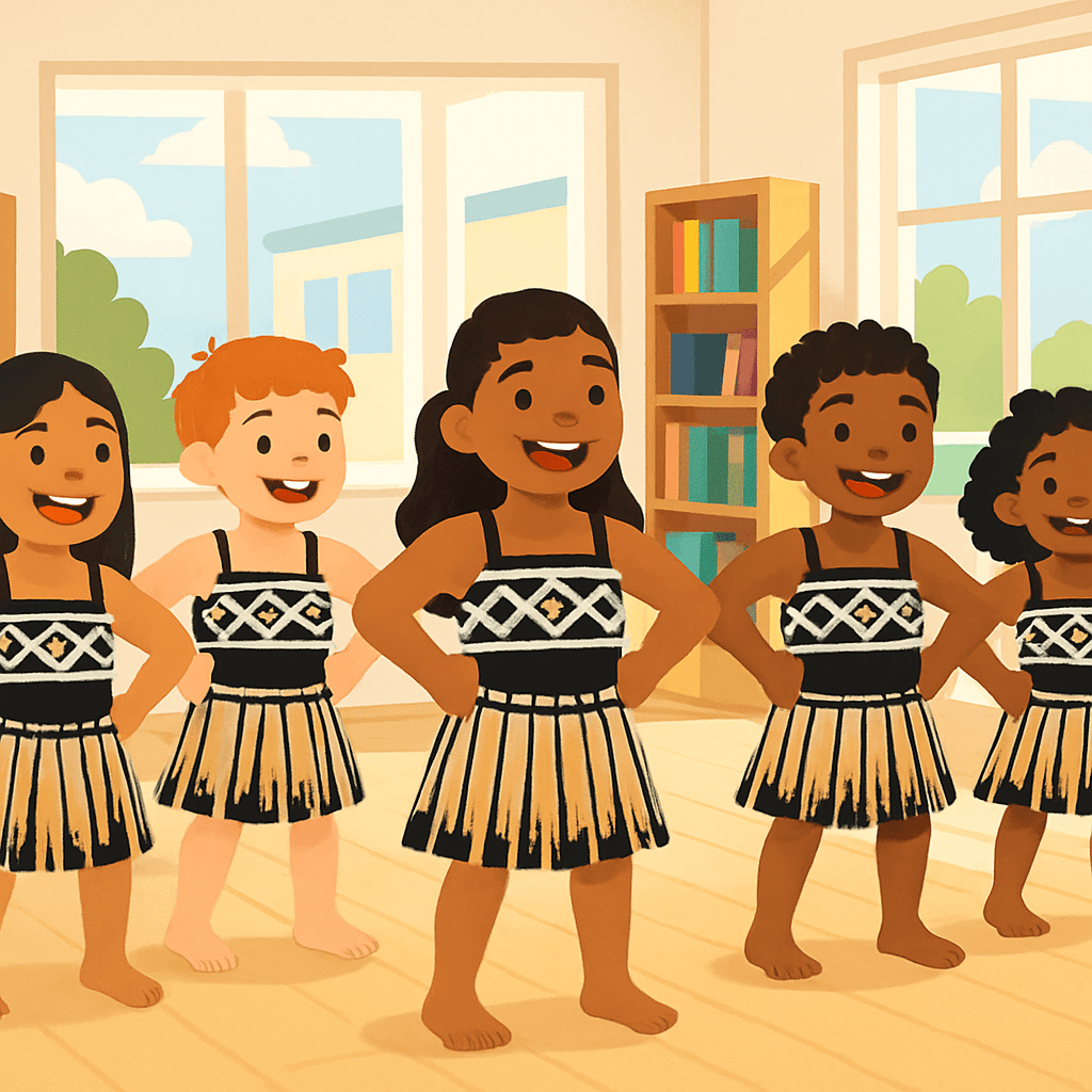 Kapa haka practice