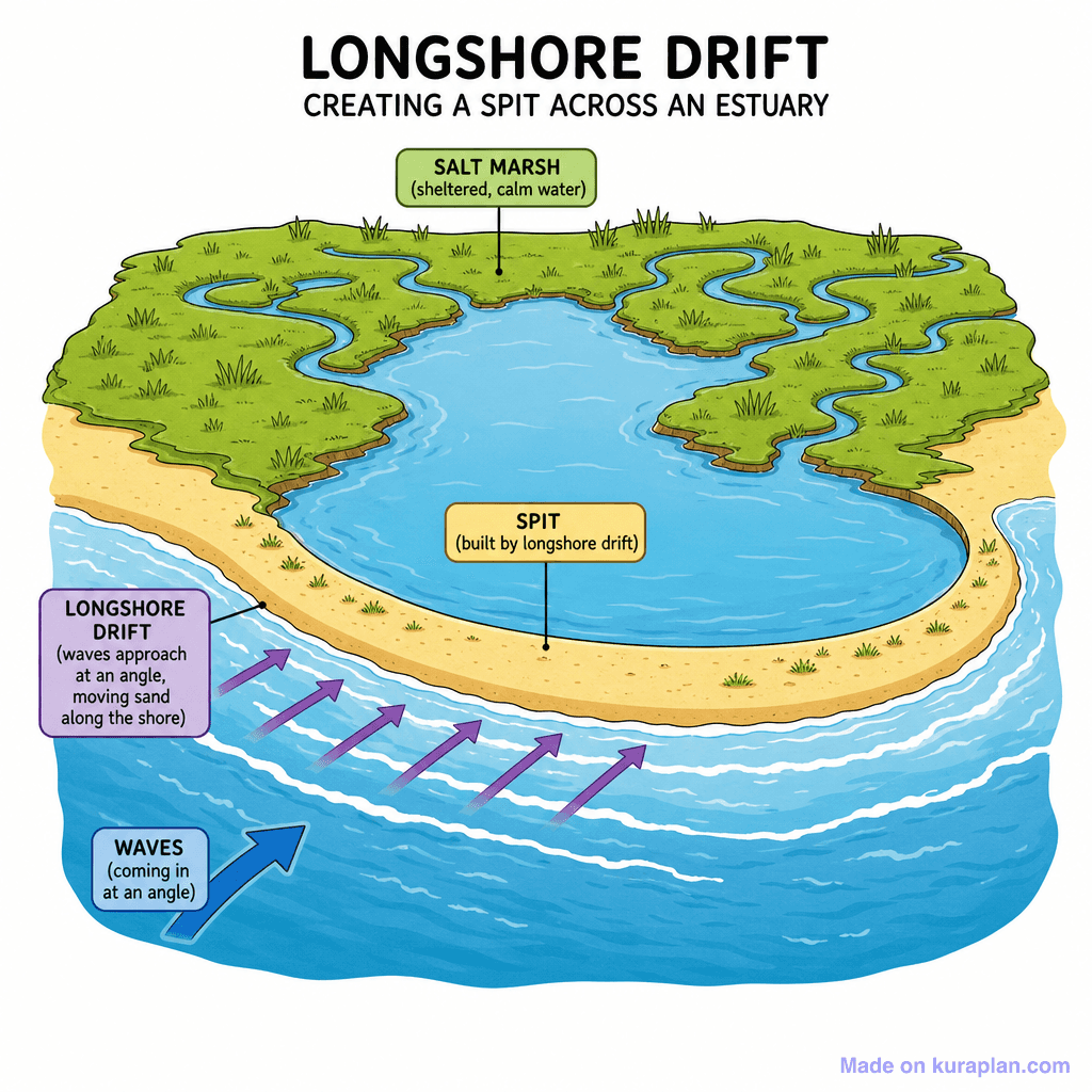 Coast Spit Formation