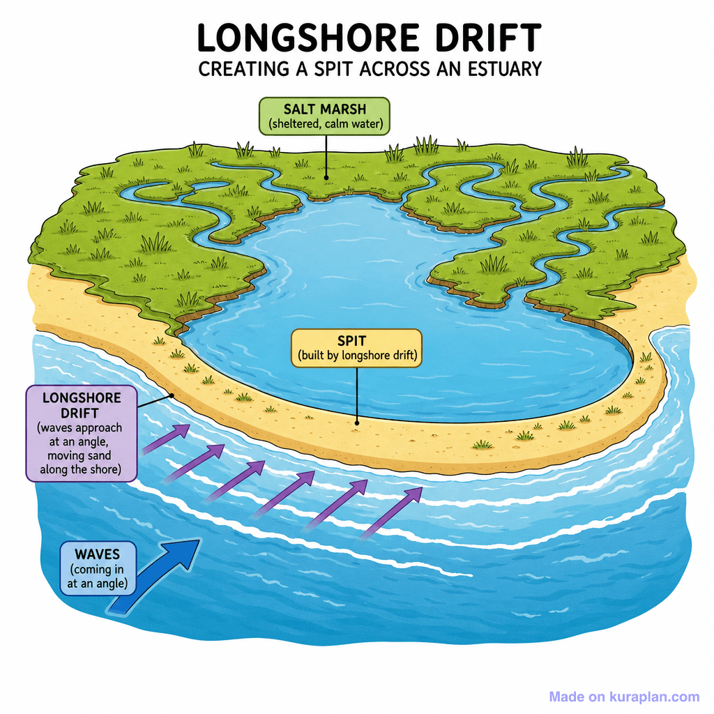 Coast Spit Formation