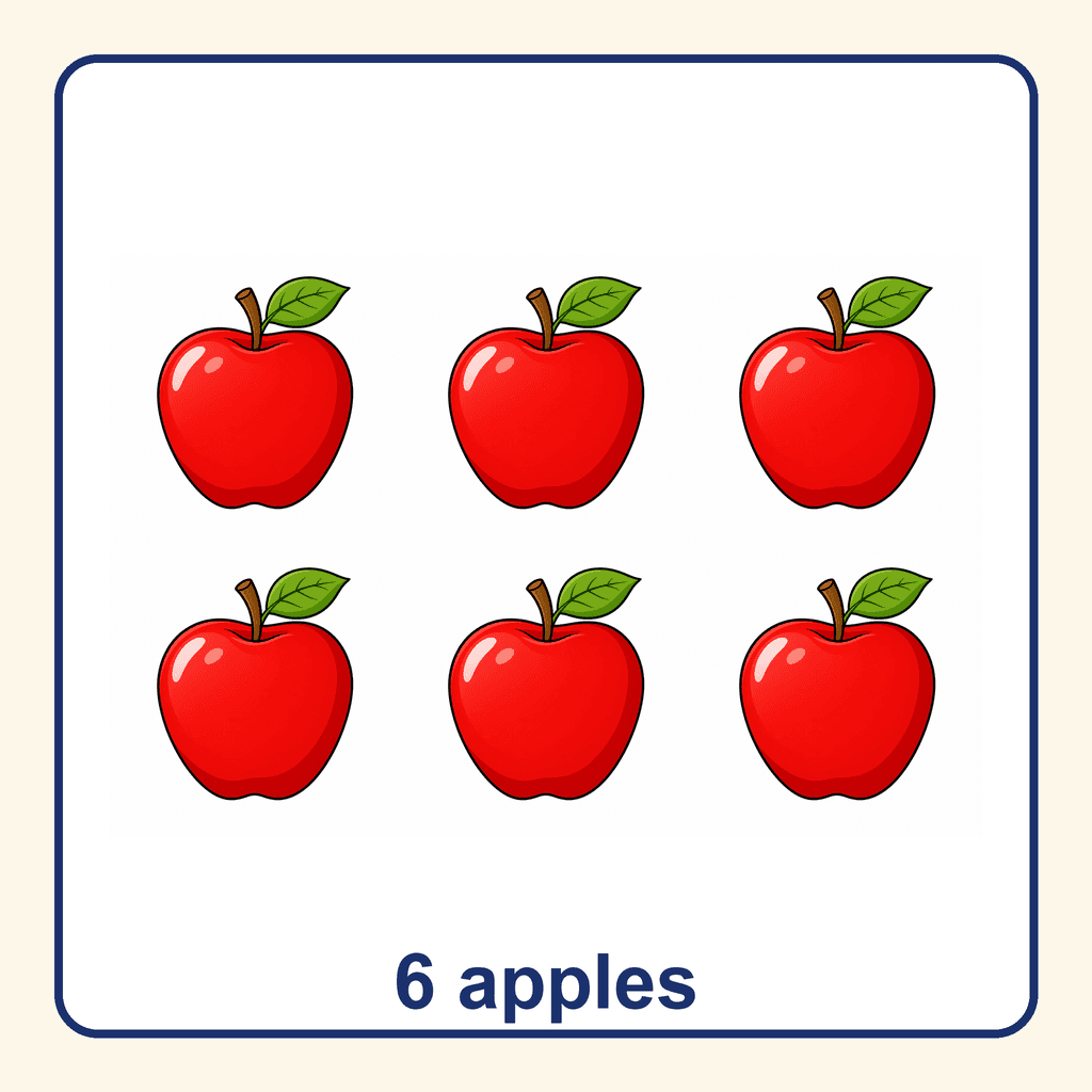 Collection — 6 apples