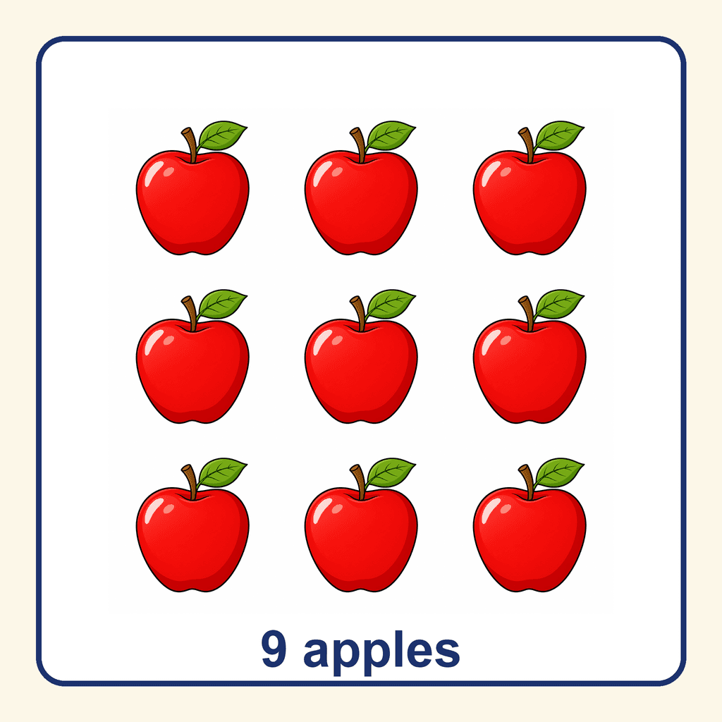Collection — 9 apples