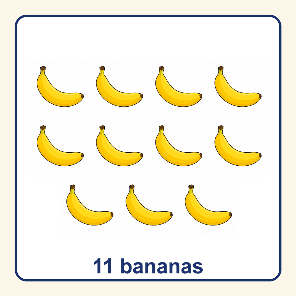 Collection — 11 bananas