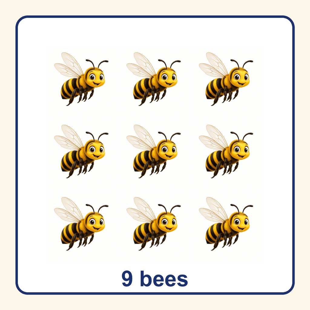 Collection — 9 bees