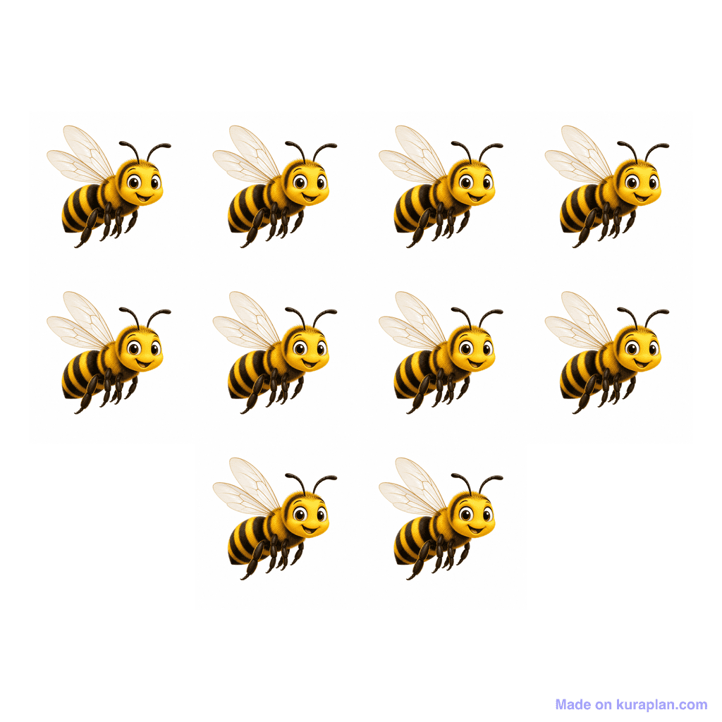 Collection — 10 bees