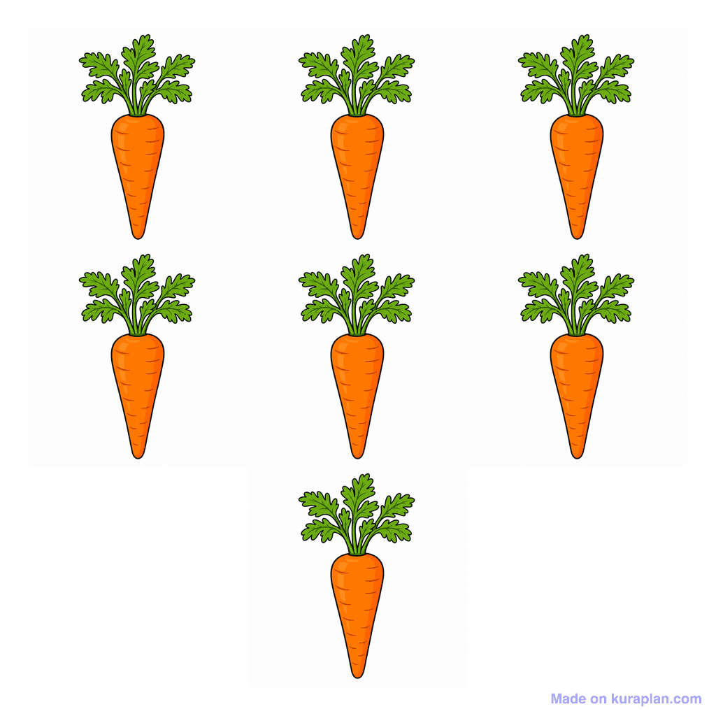 Collection — 7 carrots
