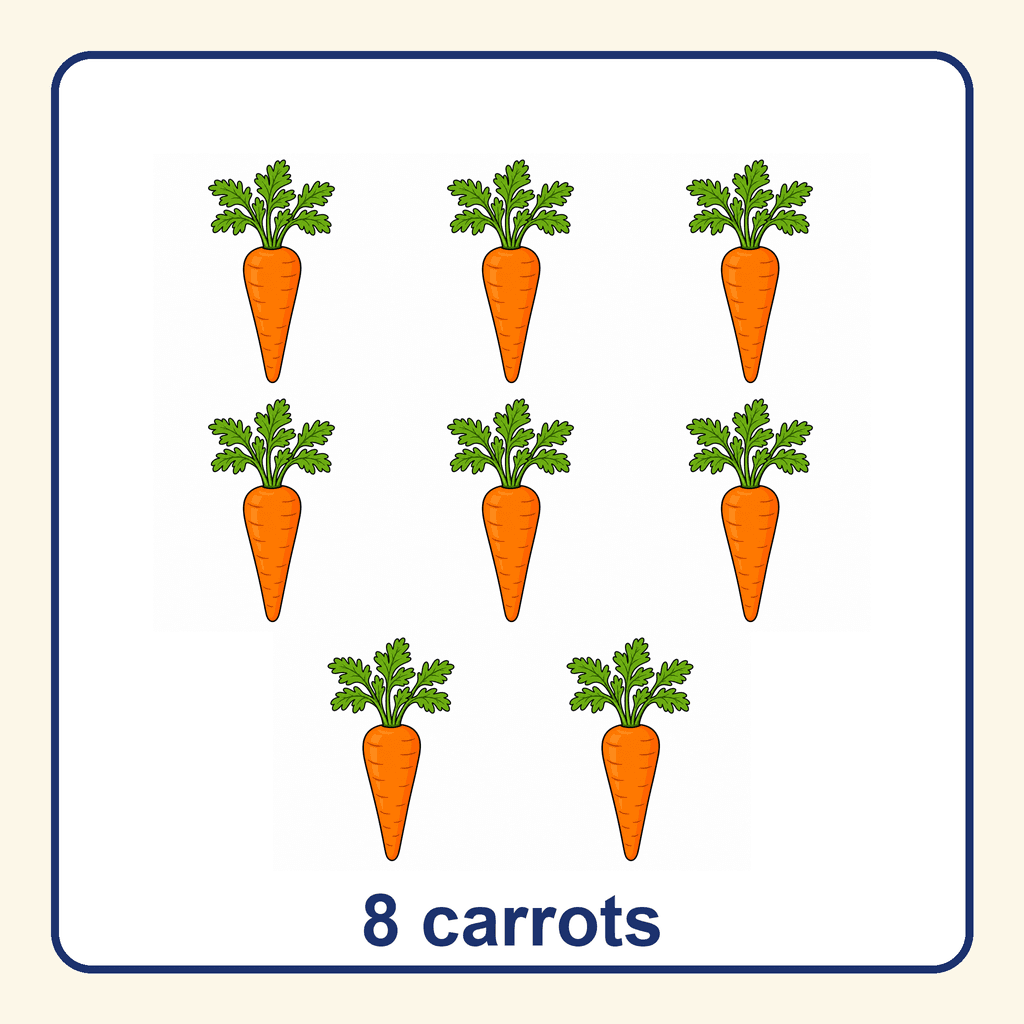 Collection — 8 carrots