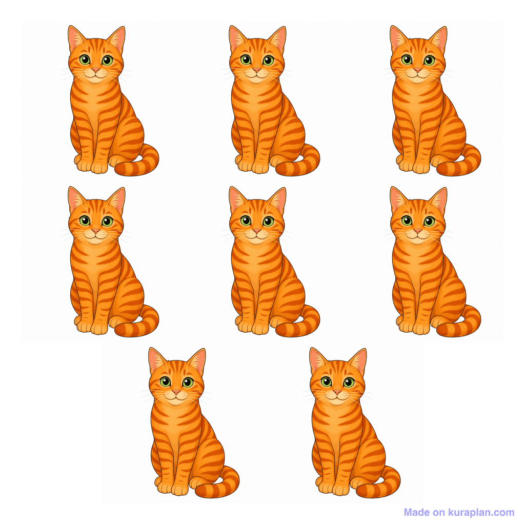 Collection — 8 cats
