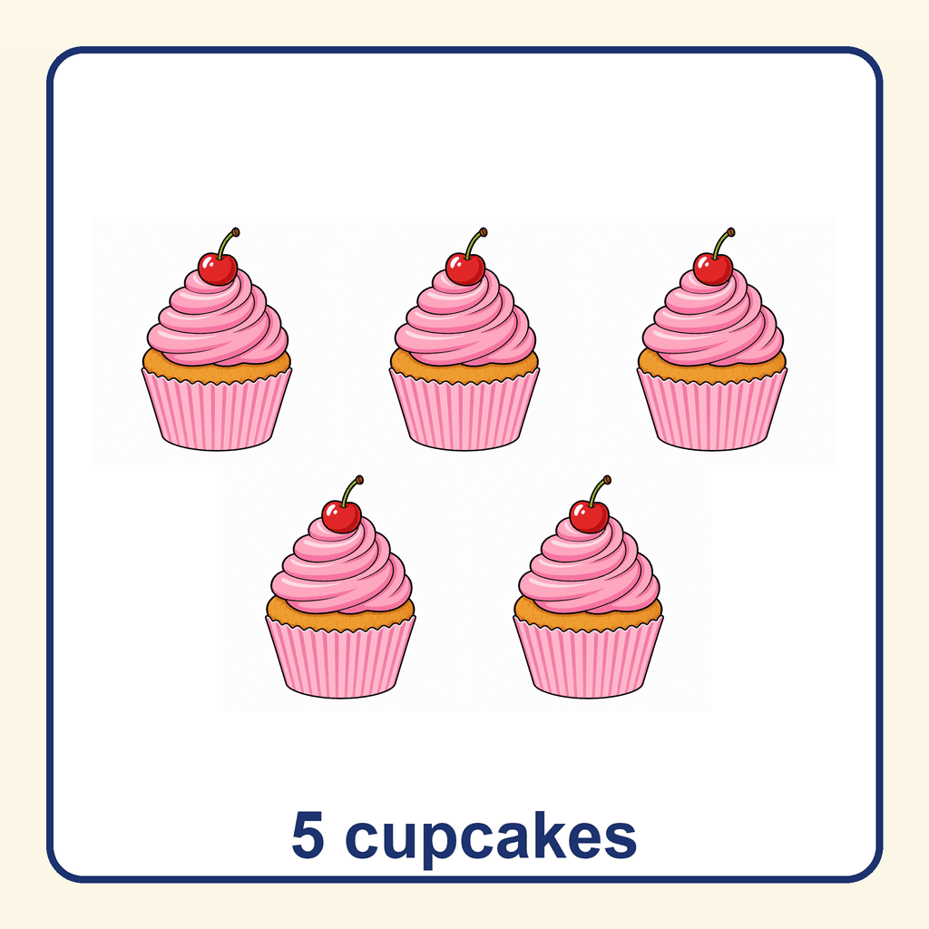 Collection — 5 cupcakes