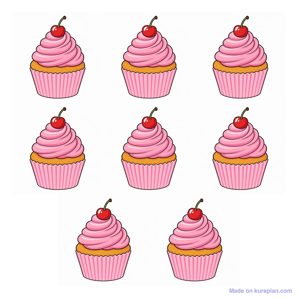 Collection — 8 cupcakes