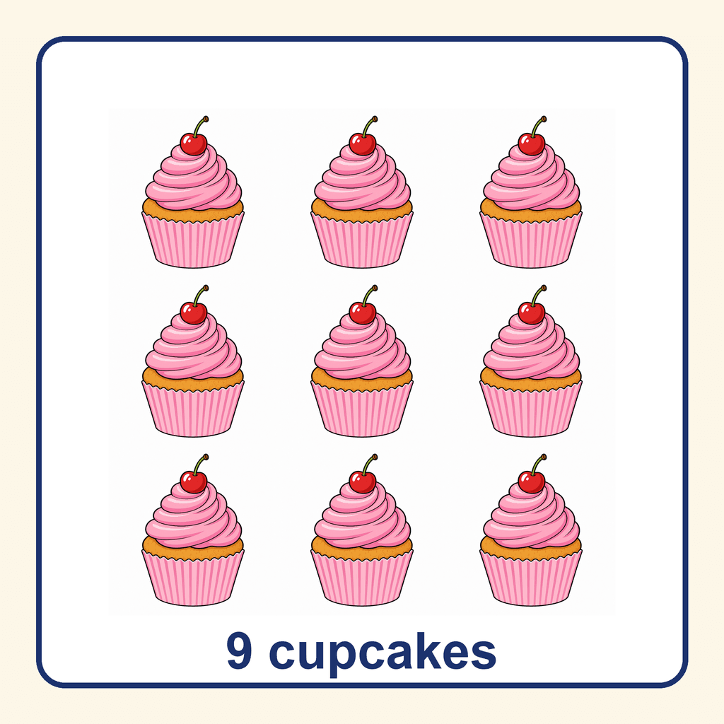 Collection — 9 cupcakes