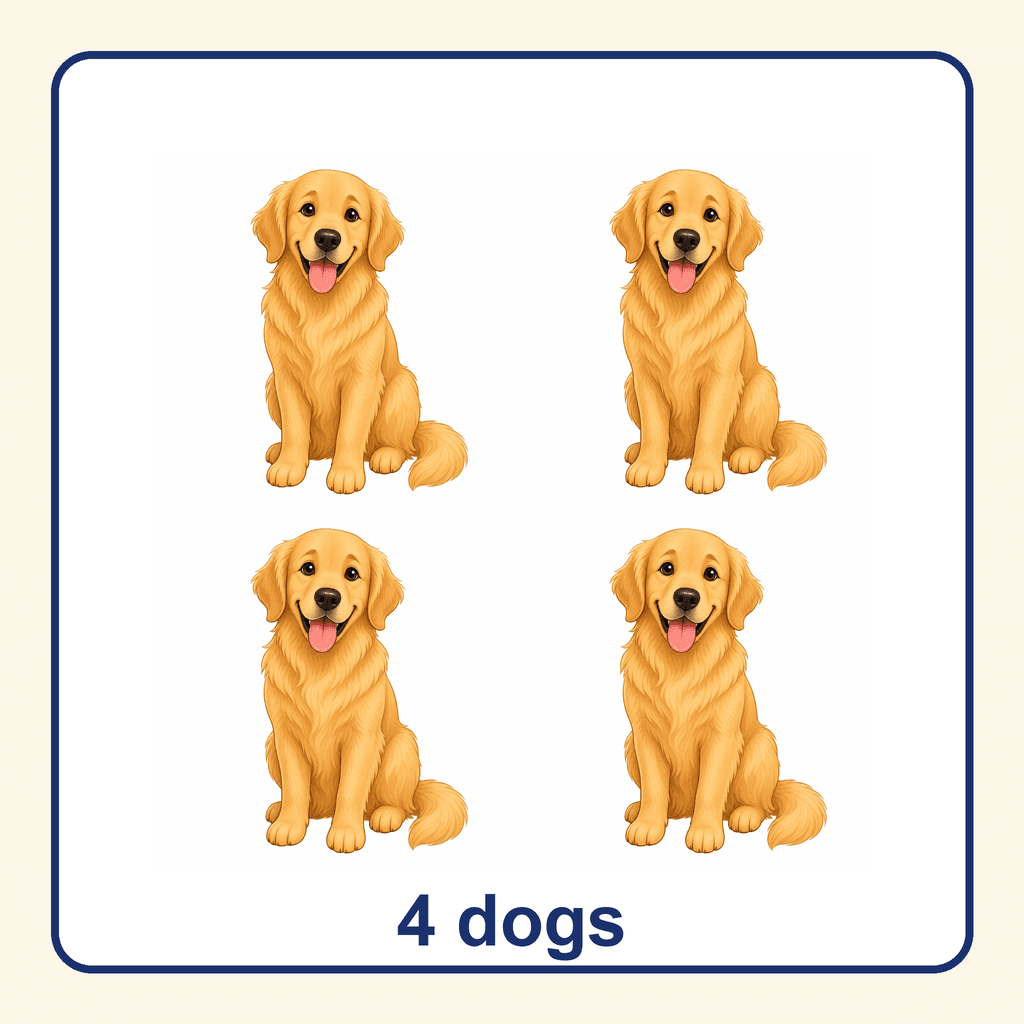 Collection — 4 dogs