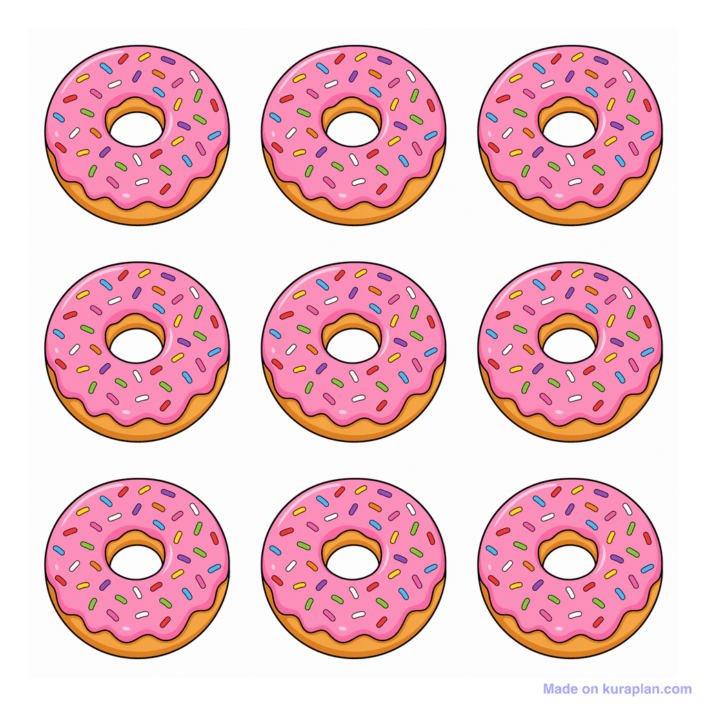 Collection — 9 donuts