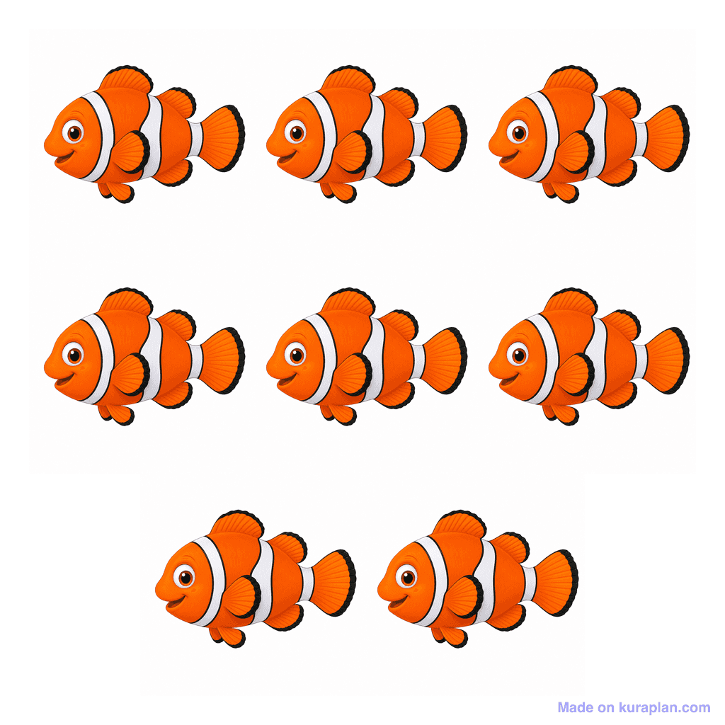 Collection — 8 fish