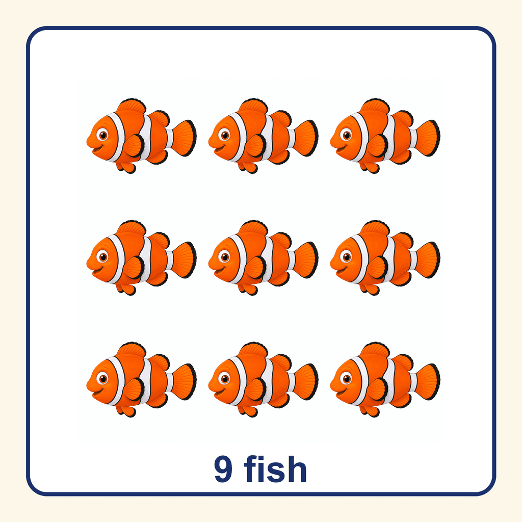 Collection — 9 fish