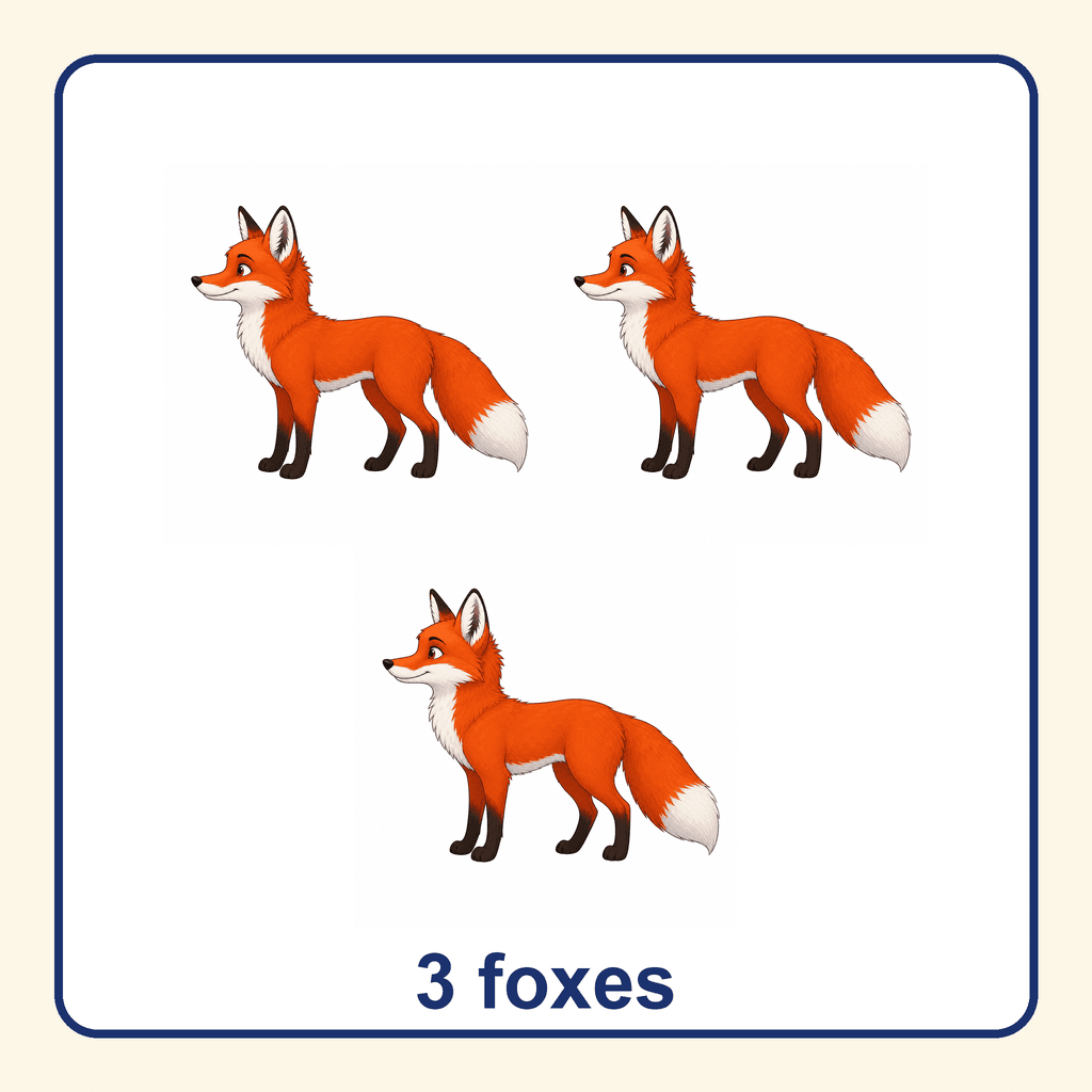 Collection — 3 foxes