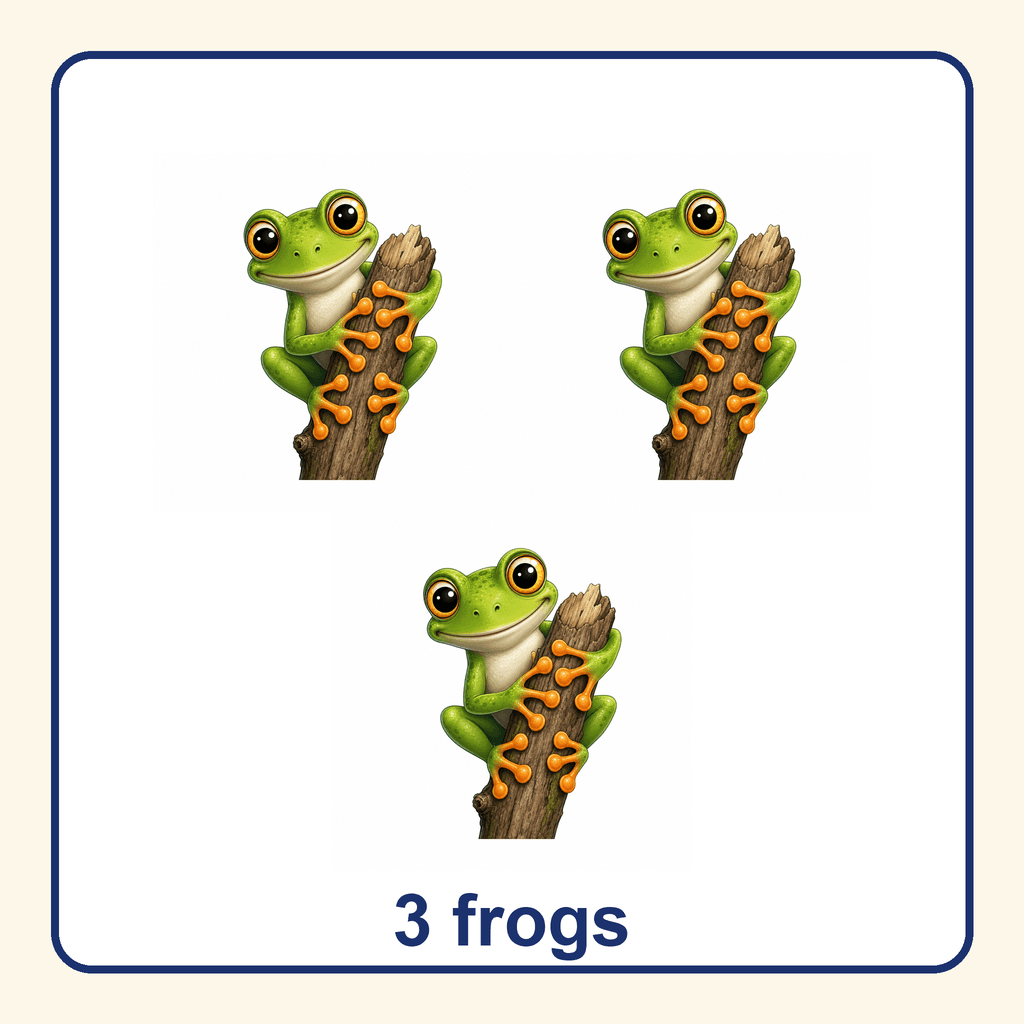 Collection — 3 frogs