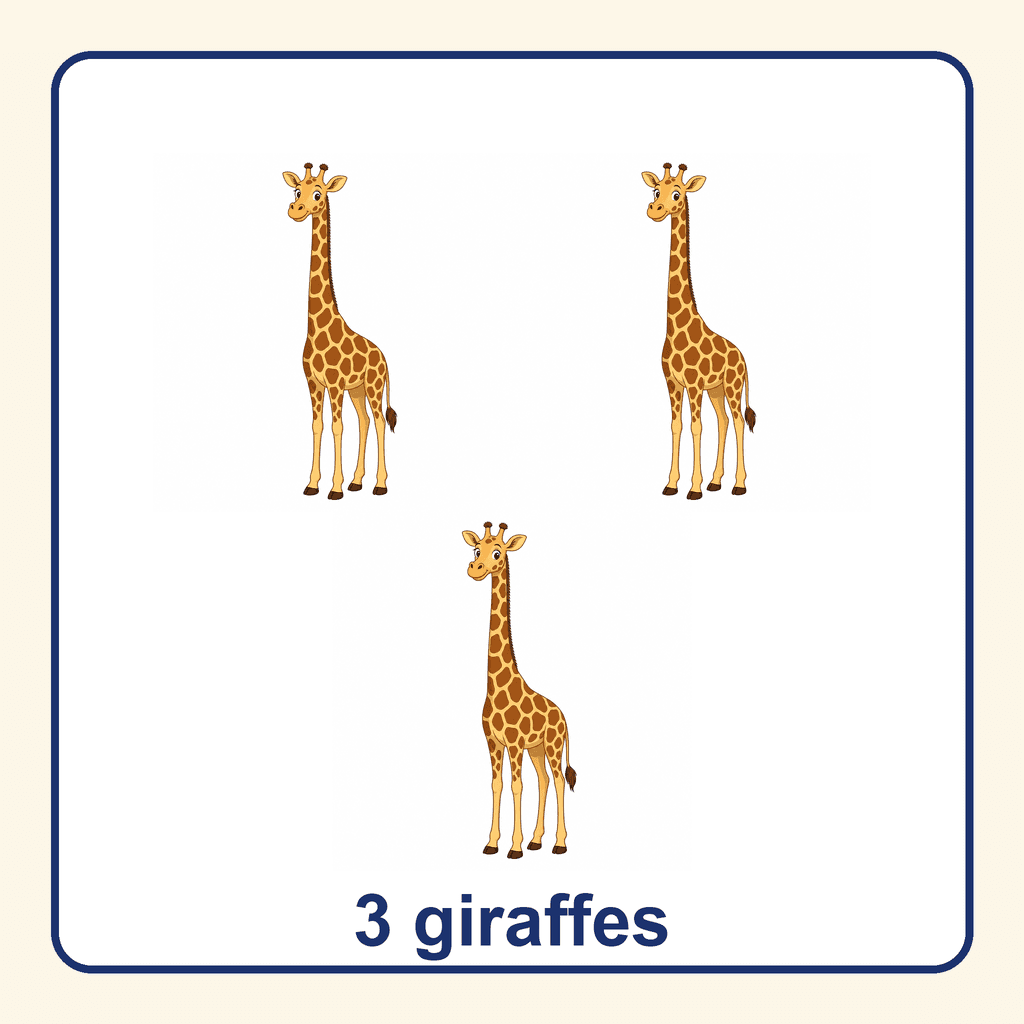 Collection — 3 giraffes