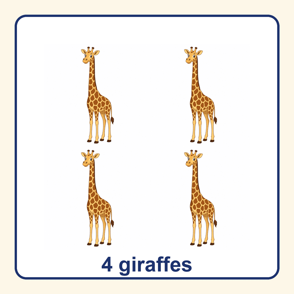 Collection — 4 giraffes