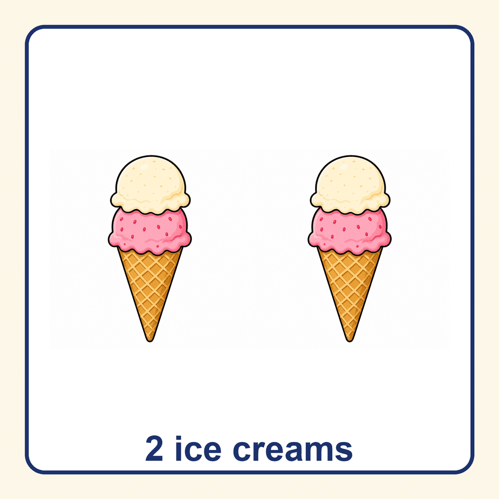 Collection — 2 ice creams