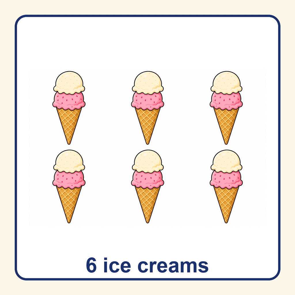 Collection — 6 ice creams
