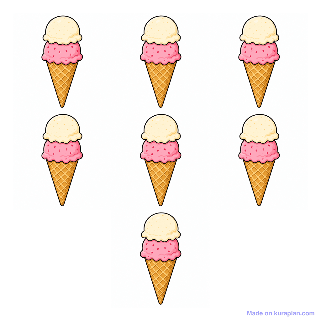 Collection — 7 ice creams