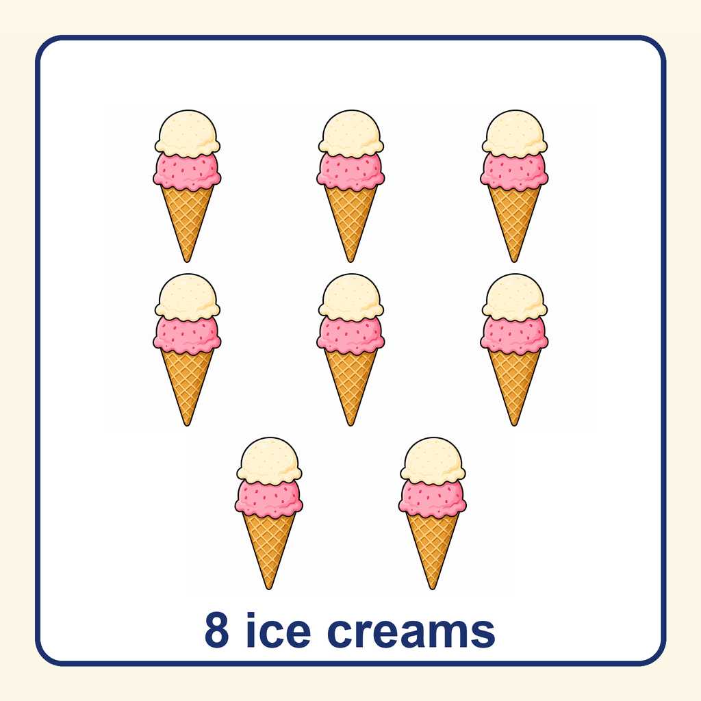Collection — 8 ice creams