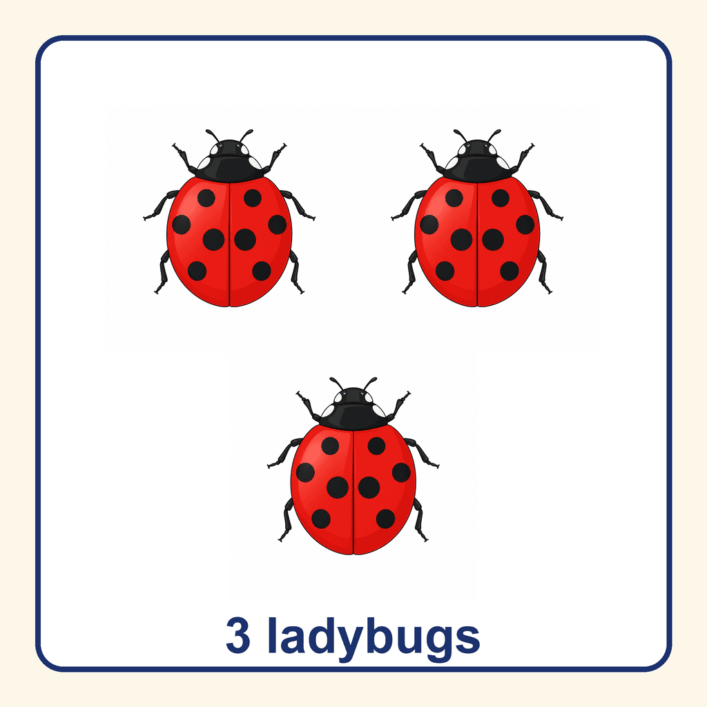 Collection — 3 ladybugs