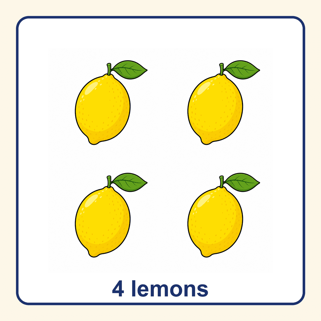 Collection — 4 lemons