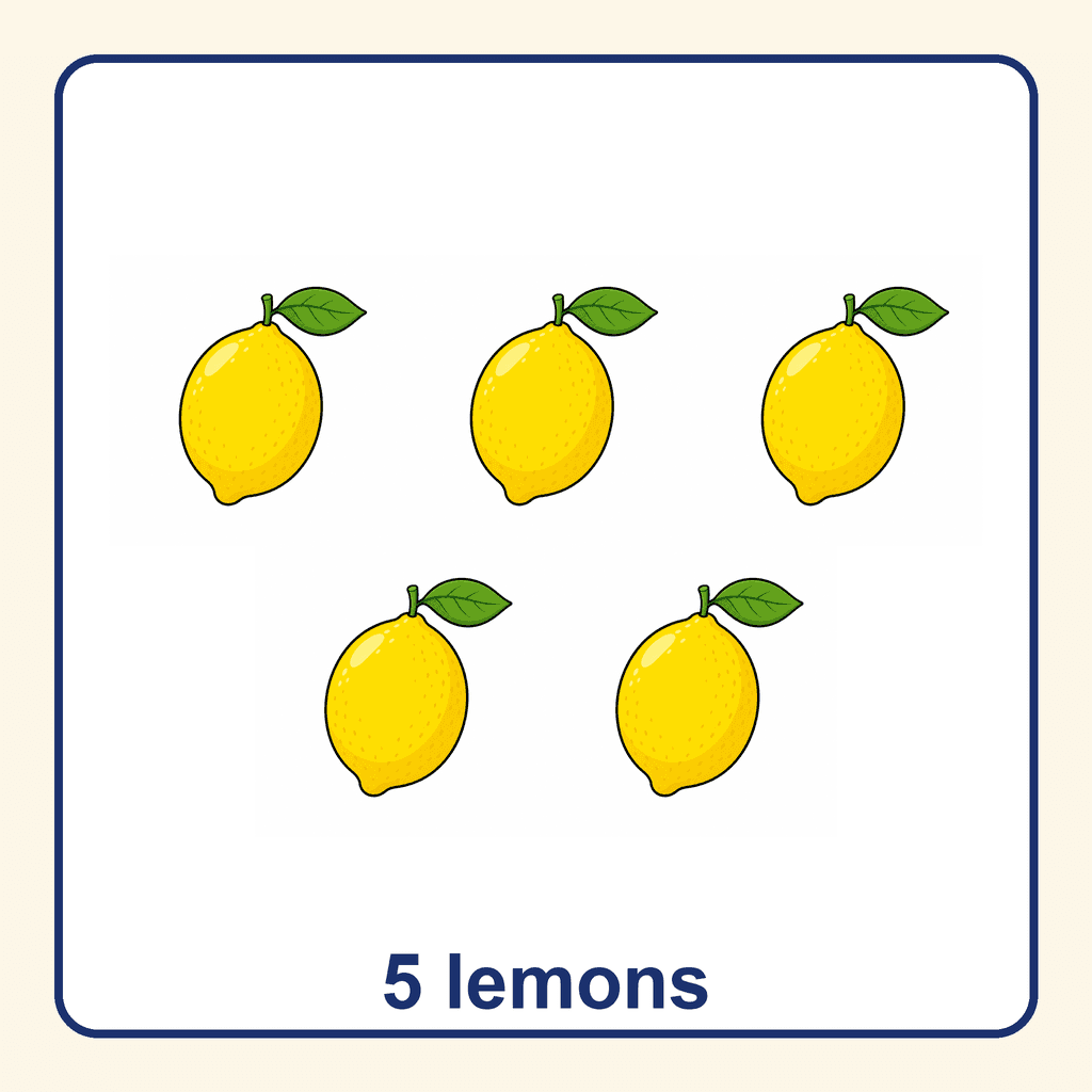 Collection — 5 lemons