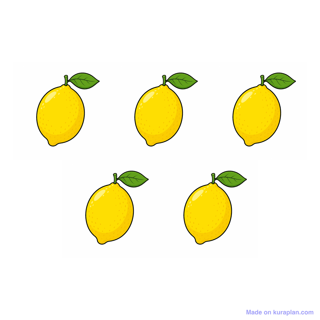 Collection — 5 lemons