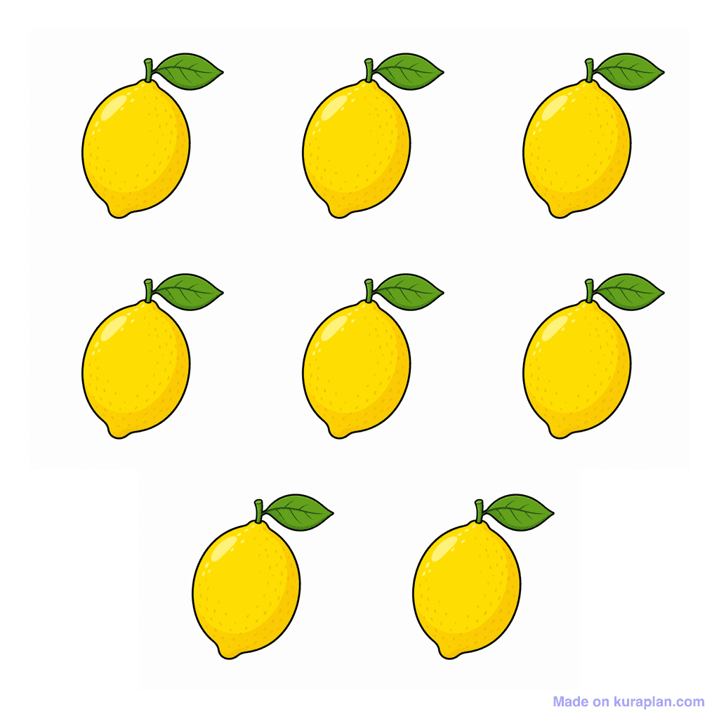Collection — 8 lemons