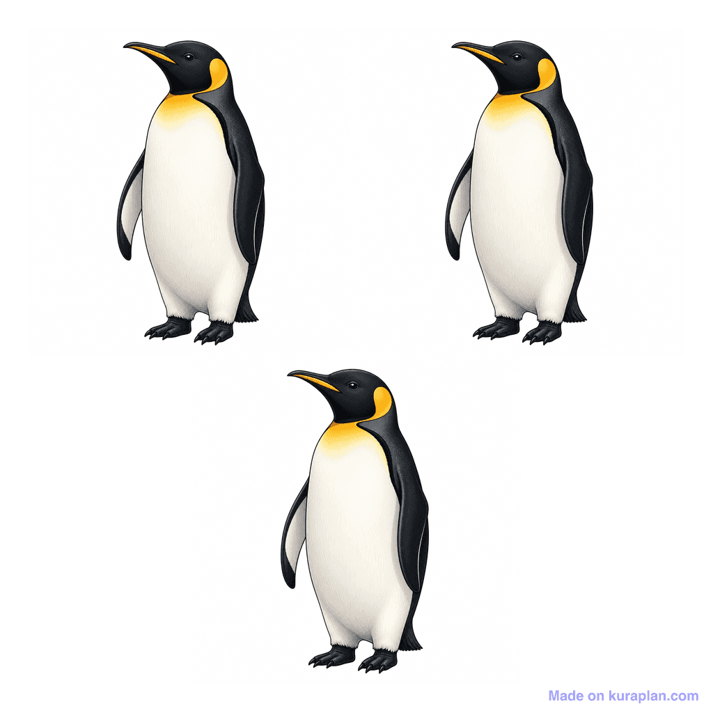 Collection — 3 penguins