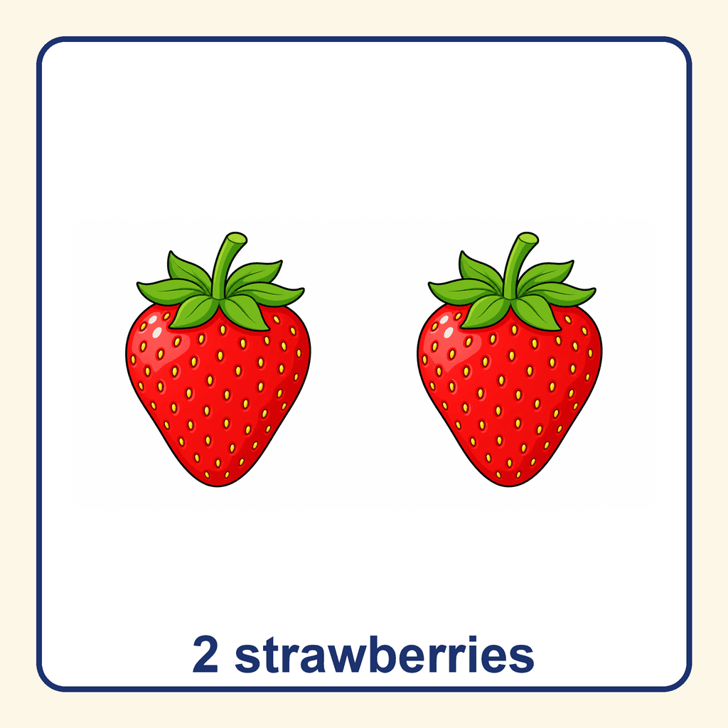 Collection — 2 strawberries