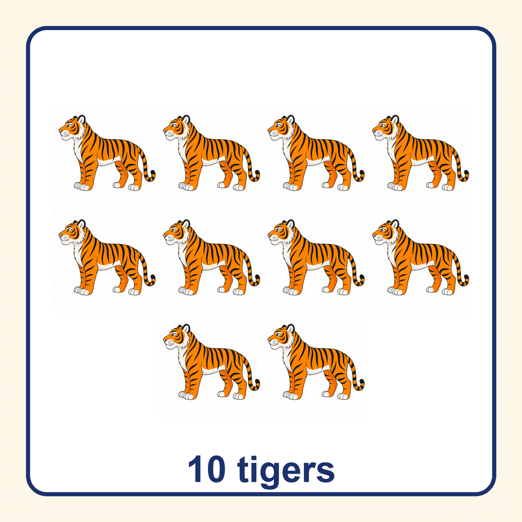 Collection — 10 tigers